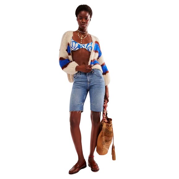 We The Free Ghost Town Long Short in Bodie Blue Size 28 - Picture 3 of 16